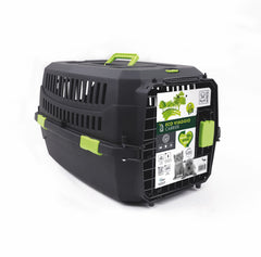M-Pets Eco Viaggio Carrier Lata Kedi ve Küçük Irk Köpek Taşıma Çantası 58.4x38.7x33 Cm Siyah Small