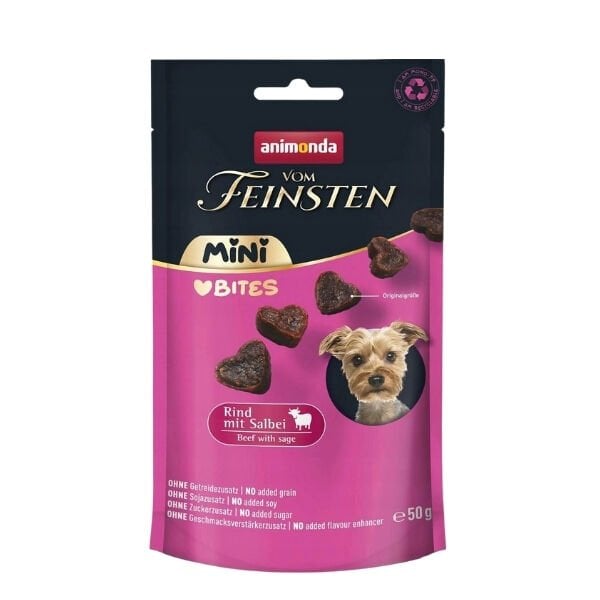 Animonda Vom Feinsten Sığır Etli Mini Irk Yetişkin Köpek Ödül Maması 1 Adet 50 Gr
