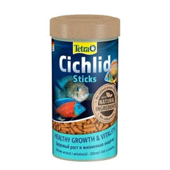 Tetra Cichlid Sticks Ciklet Balıkları için Çubuk Balık Yemi 250 Ml