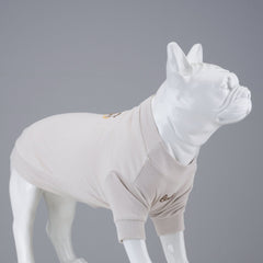 Lindo Dogs Honey Pie Köpek Kıyafeti Tshirt Krem Beden 5