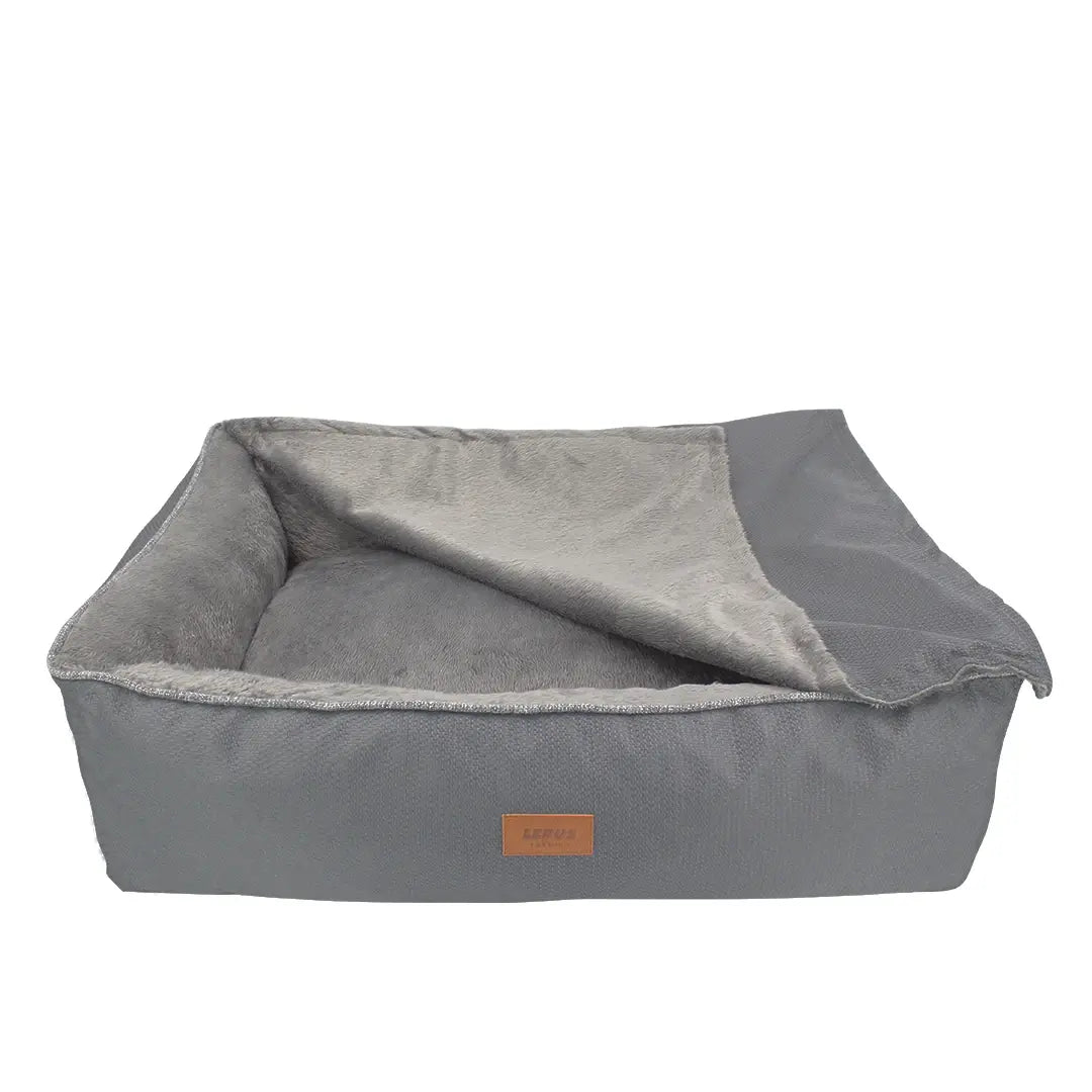 Lepus Winter Bed Kedi ve Köpek Yatağı Medium Gri 52x67x21 Cm