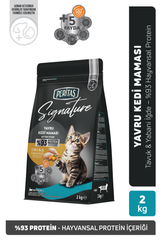 Signature Tavuklu Yavru Kedi Maması 2 Kg
