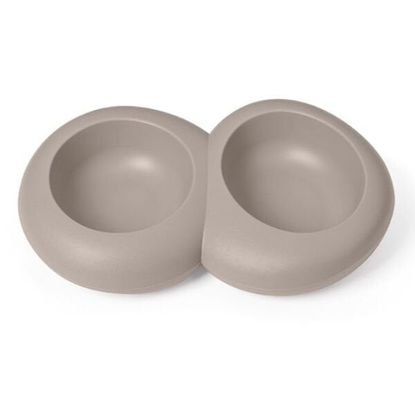 İmac Ciottoli Kedi ve Köpek Plastik İkili Mama ve Su Kabı 2x300 Ml