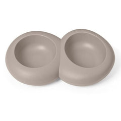 İmac Ciottoli Kedi ve Köpek Plastik İkili Mama ve Su Kabı 2x300 Ml