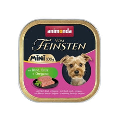 Animonda Vom Feinsten Dana ve Ördek Etli Mini Irk Yetişkin Köpek Konservesi 1 Adet 100 Gr