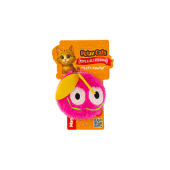 PetzzCats Peluş Matatabi ve Çıngırak Sesli Peluş Kedi Oyuncağı Pembe 12x8 Cm