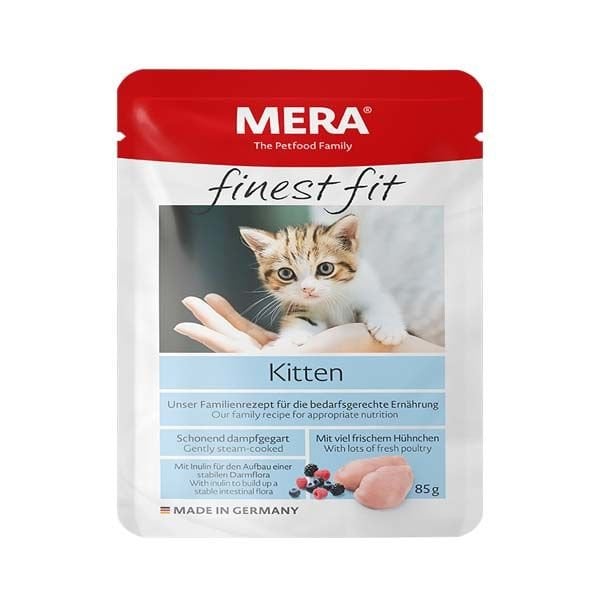Mera Finest Fit Kitten Pouch Yavru Konserve Kedi Maması 85 Gr