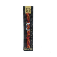 Cattie Lastikli Kedi Boyun Tasması Kırmızı 1x20-30 Cm
