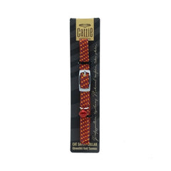 Cattie Lastikli Kedi Boyun Tasması Kırmızı 1x20-30 Cm