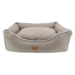 Lepus Mia Premium Kedi ve Köpek Yatağı Large Kahverengi 61x76x23 Cm