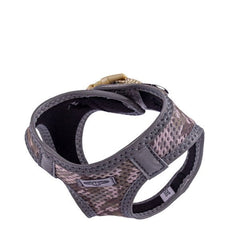 Doggie Havalı Dokuma Reflektör Küçük Irk Köpek Göğüs Tasması Xxxsmall Kamuflaj 22-26 Cm