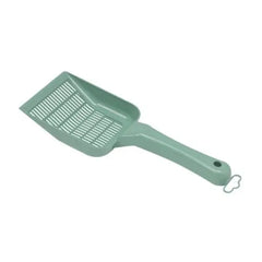 Moderna Dar Aralıklı Kedi Kumu Küreği Yeşil 10x28 Cm