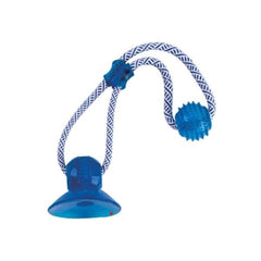 Eastland Tpr Vantuzlu İpli Plastik Köpek Çiğneme Oyuncağı 42 Cm