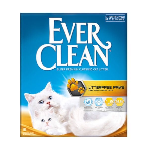 Ever Clean LitterFree Paws İz Bırakmayan Kedi Kumu 1 Adet 6 Lt