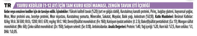 Pro Plan Proplan Kitten Tavuklu Yavru Kedi Maması 3 Kg