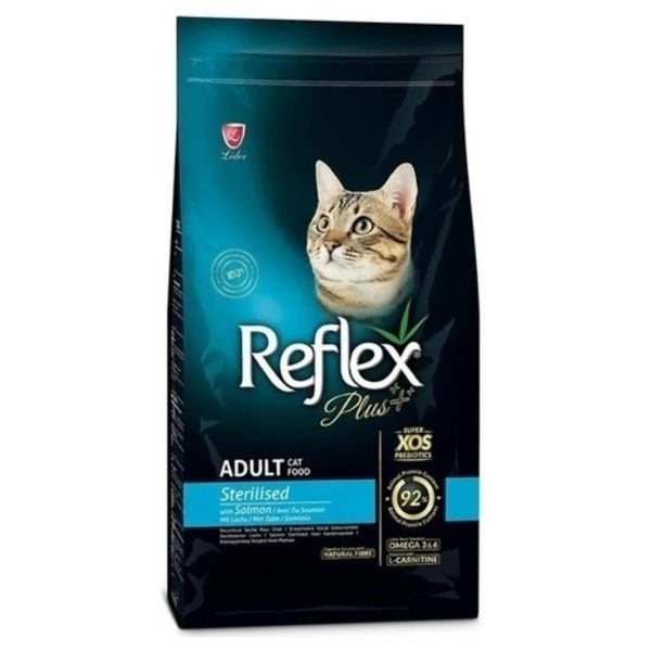 Reflex Plus Adult Somonlu Kısırlaştırılmış Kedi Maması 1.5+500 Gr Hediyeli