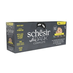 Schesir After Dark Pate Et Suyunda Karışık Lezzetler Yetişkin Konserve Kedi Maması 12 Adet 80 Gr