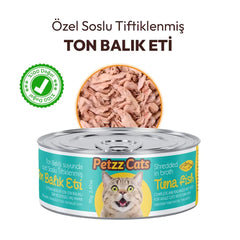 PetzzCats Ton Balığı Konserve Kedi Maması 1 Adet 70 Gr